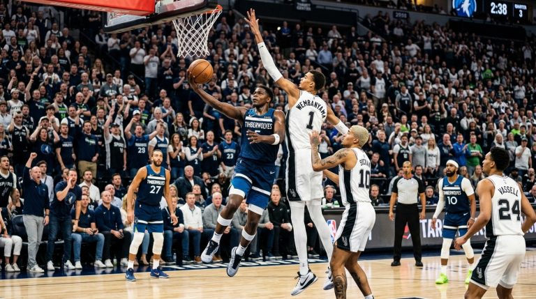 Minnesota Timberwolves vs San Antonio Spurs – NBA - Play Offs - Quarter-finals prediction for 15.05.2026