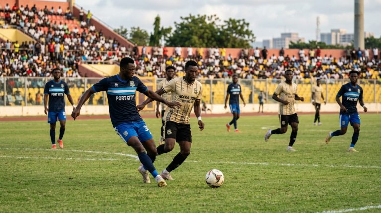 Port City vs Accra Lions: Ghana Division One League - Round 30 prediction