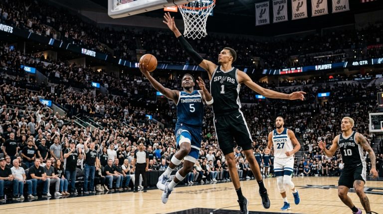 SaAntonio Spurs vs Minnesota Timberwolves: NBA - Play Offs - Quarter-finals prediction for 05.05.2026