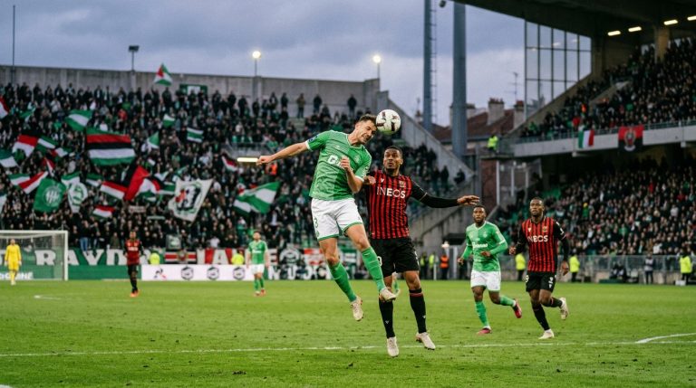 St Etienne vs Nice: Ligue 1 - Relegation - Play Offs - Final step 1 prediction