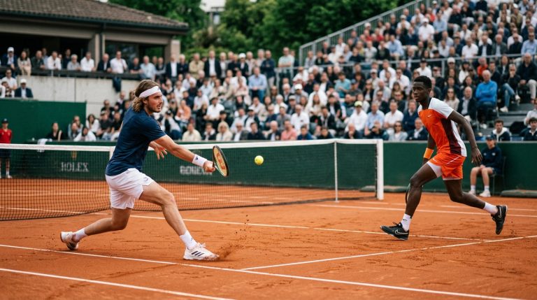 Stefanos Tsitsipas vs Giovanni Mpetshi Perricard: ATP - SINGLE Geneva, clay - 1/16-finals Prediction