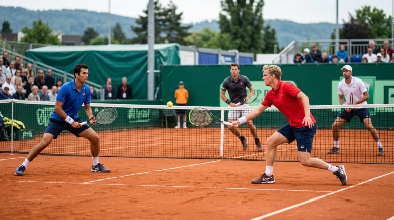 Vasil Kirkov / Bart Stevens vs Constantin Frantzen / Robin Haase ATP Geneva – Doubles – Quarter-finals (Clay)