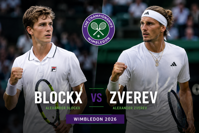Alexander Blockx vs Alexander Zverev Wimbledon