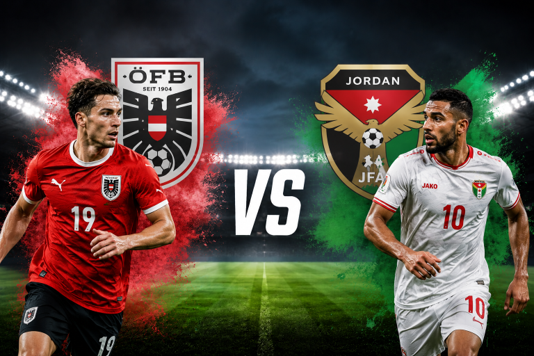Austria vs Jordan