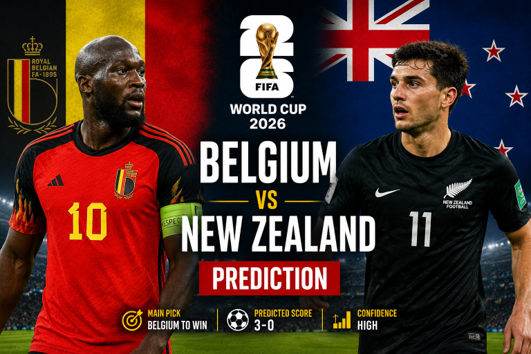 Belgium vs New Zealand