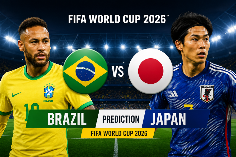 Brazil vs Japan Prediction FIFA World Cup 2026