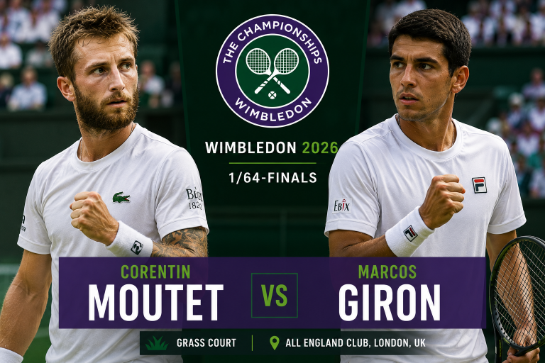 Corentin Moutet vs Marcos Giron