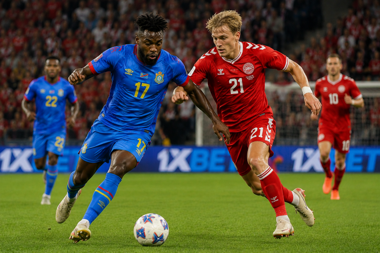 D.R. Congo vs Denmark