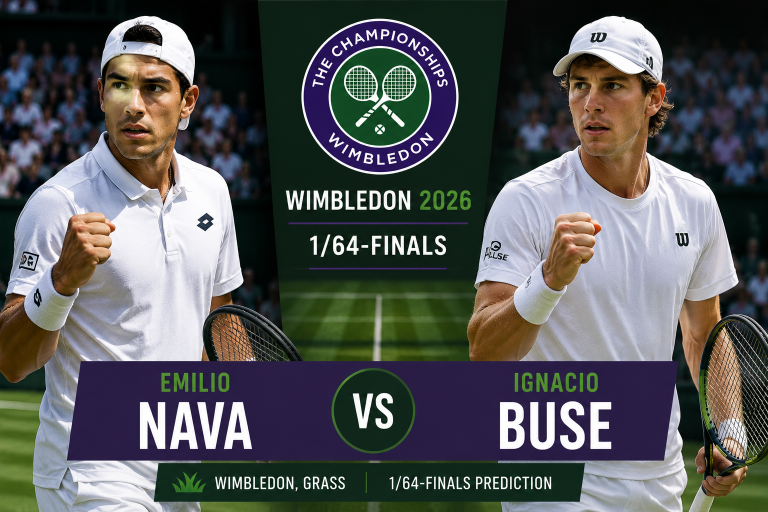 Emilio Nava vs Ignacio Buse Wimbledon