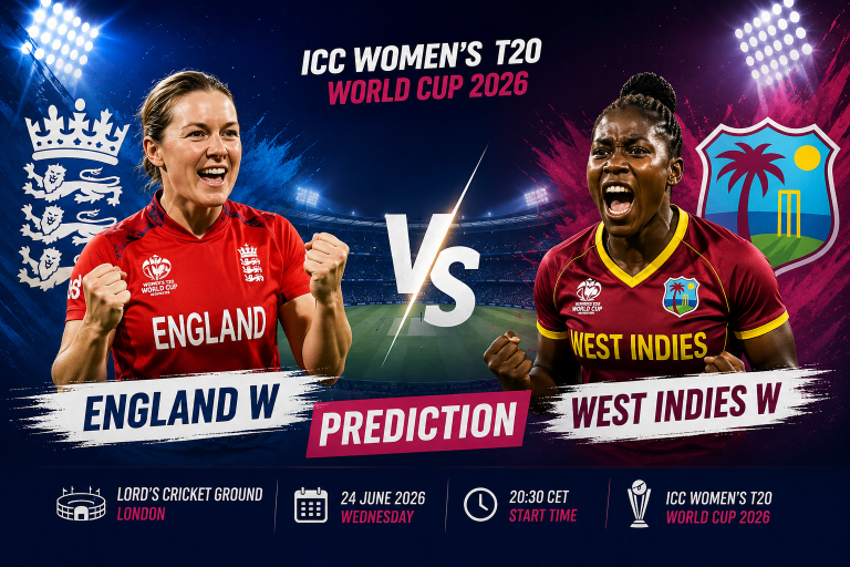 England W vs West Indies W ICC Women’s T20