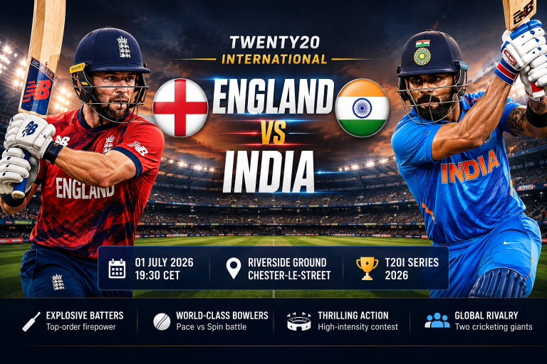 England vs India Twenty20 International