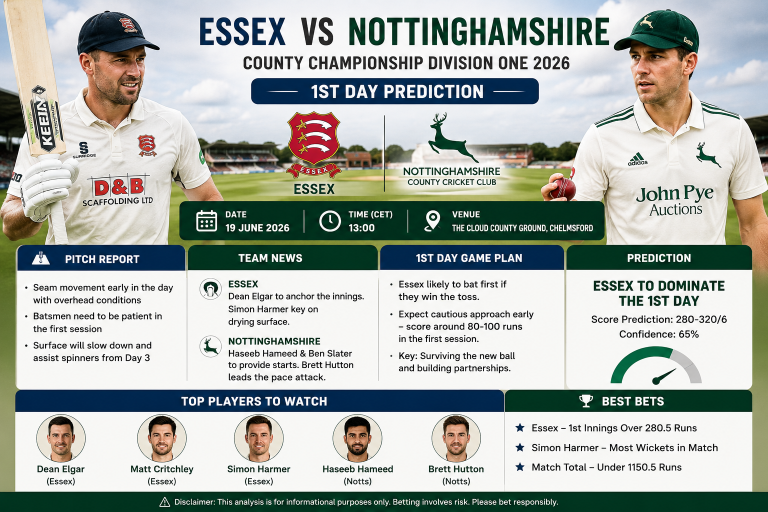 Essex vs Nottinghamshire County Championship