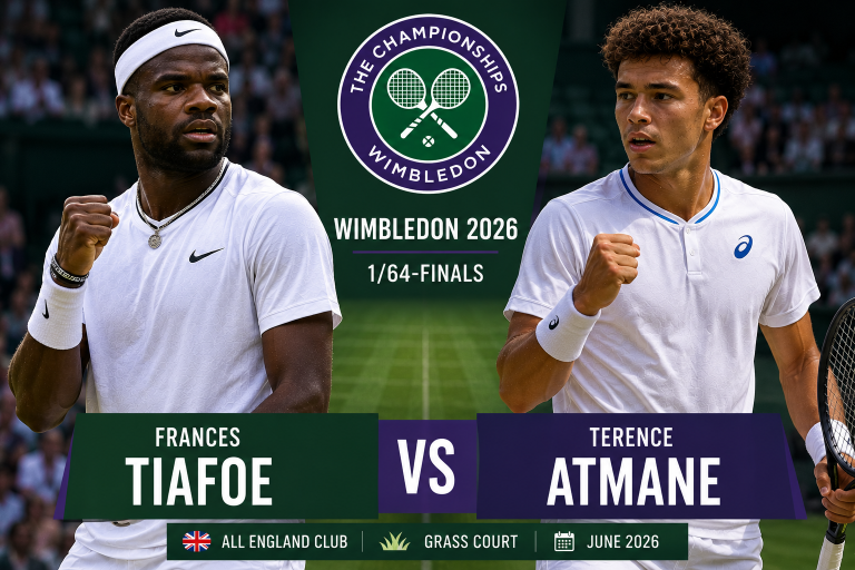 Frances Tiafoe vs Terence Atmane