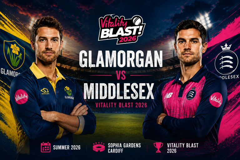 Glamorgan vs Middlesex Vitality