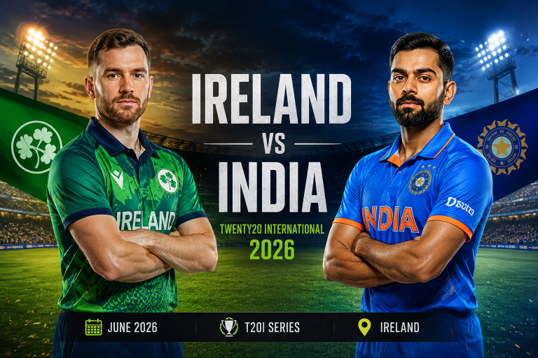 Ireland vs India Twenty20 International 2026