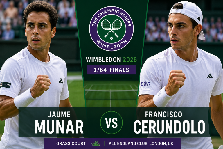 Jaume Munar vs Francisco Cerundolo Wimbledon