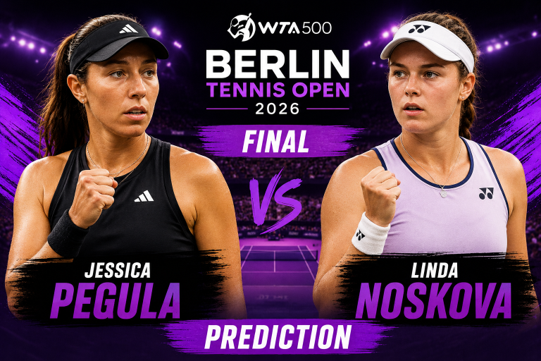 Jessica Pegula vs Linda Noskova WTA Berlin Tennis Open