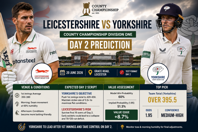 Leicestershire vs Yorkshire
