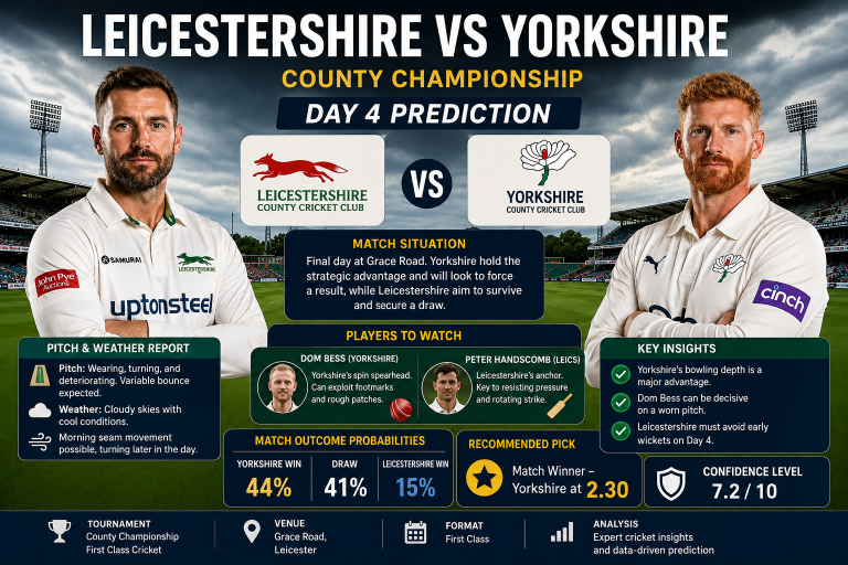 Leicestershire vs Yorkshire County