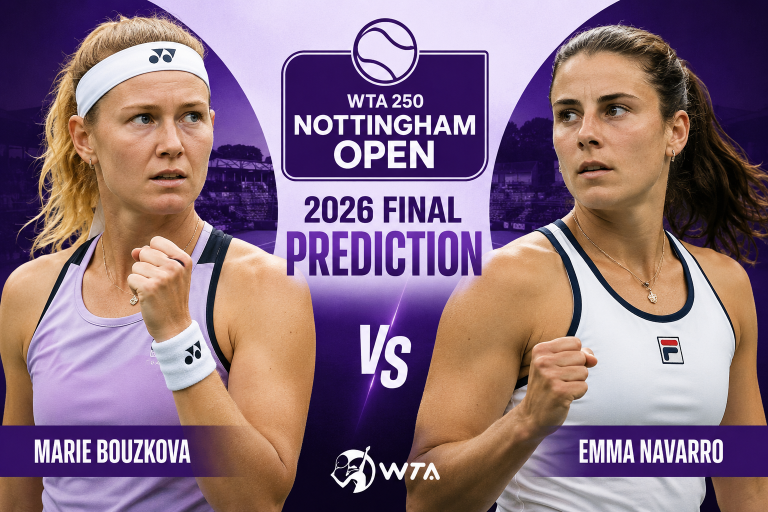 Marie Bouzkova vs Emma Navarro WTA Nottingham Open 2026 Final Prediction