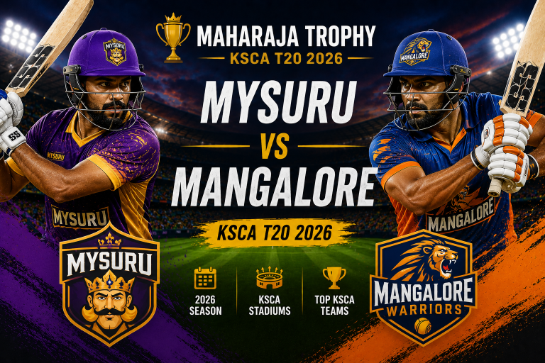 Mysuru vs Mangalore Maharaja Trophy KSCA T20 2026
