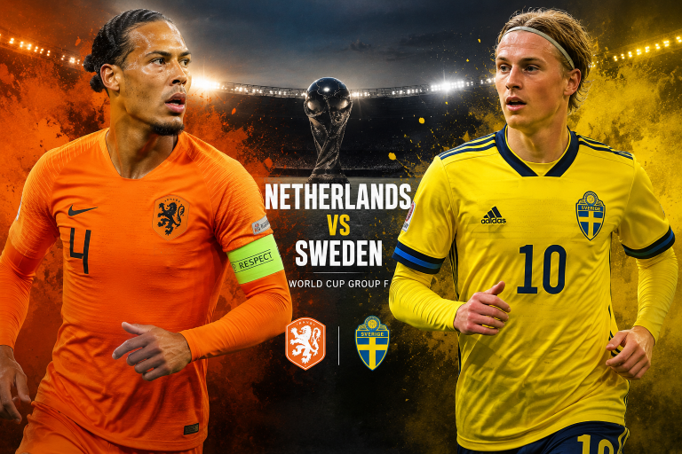 Netherlands vs Sweden