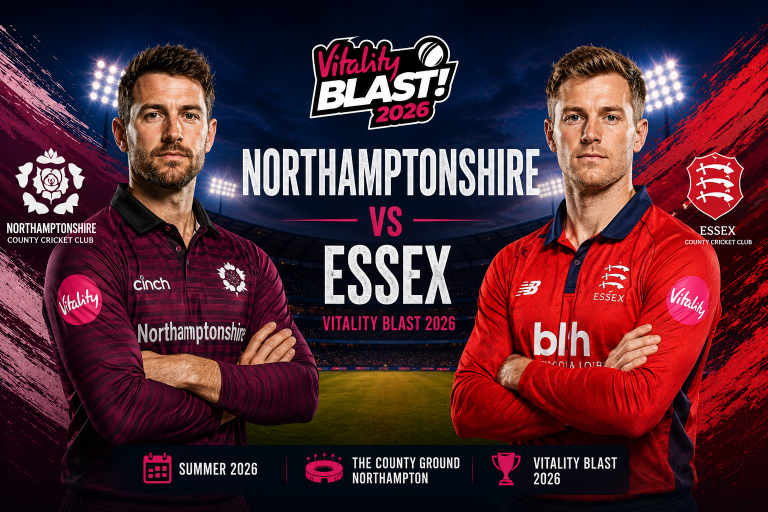 Northamptonshire vs Essex Vitality Blast 2026 Prediction