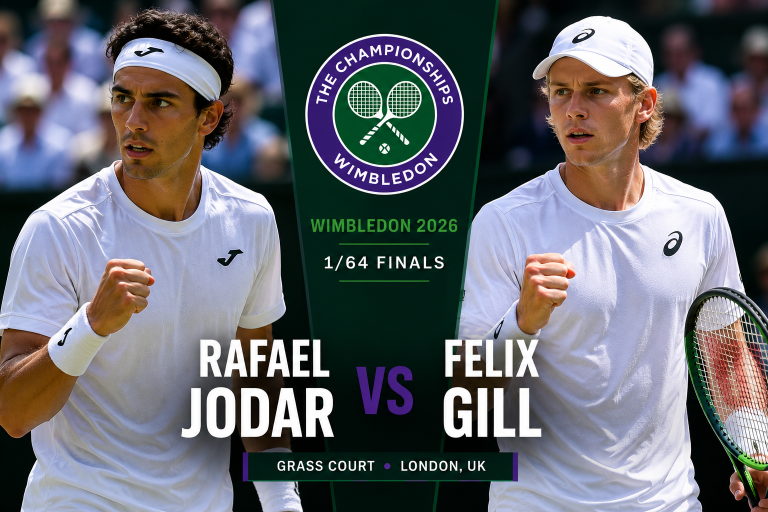 Rafael Jodar vs Felix Gill Wimbledon