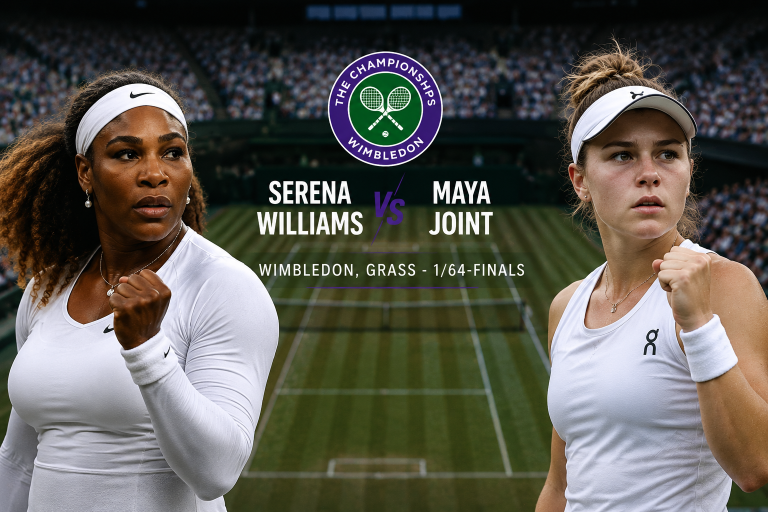 Serena Williams vs Maya Joint Wimbledon