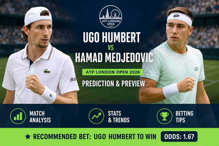 Ugo Humbert vs Hamad Medjedovic