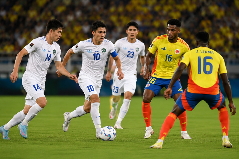 Uzbekistan vs Colombia