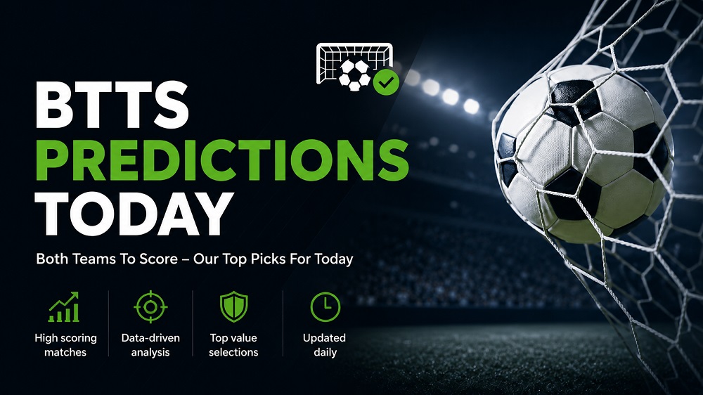Football match analysis for both teams to score predictions