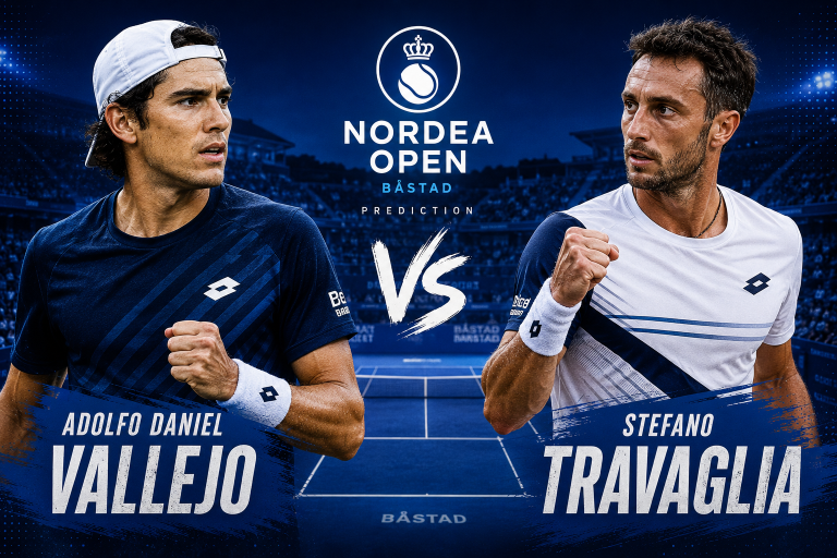 Adolfo Daniel Vallejo vs Stefano Travaglia Nordea Open