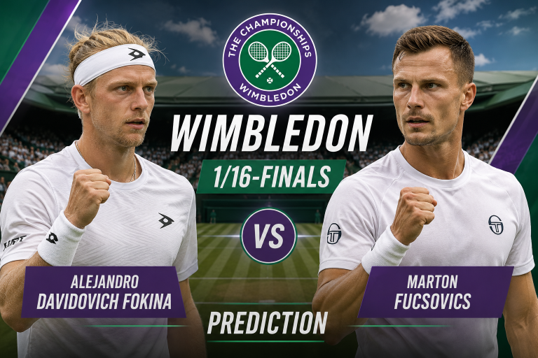 Alejandro Davidovich Fokina vs Marton Fucsovics Wimbledon