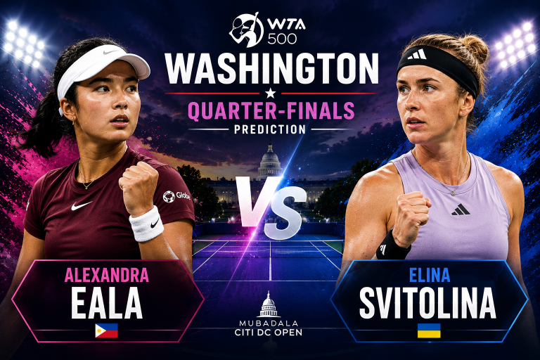 Alexandra Eala vs Elina Svitolina WTA Washington Prediction