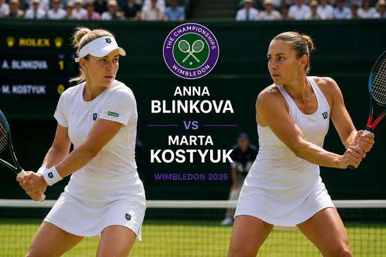 Anna Blinkova vs Marta Kostyuk Wimbledon