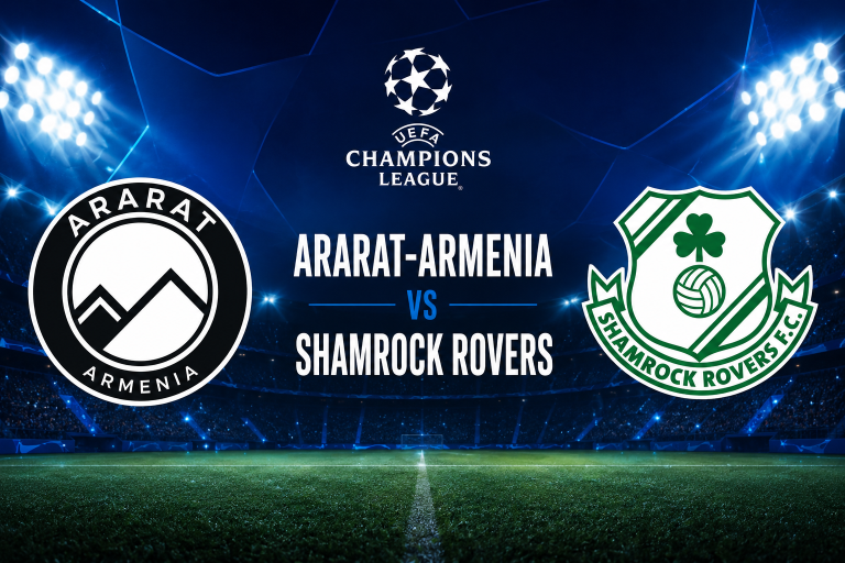 Ararat-Armenia vs Shamrock Rovers Champions League Prediction