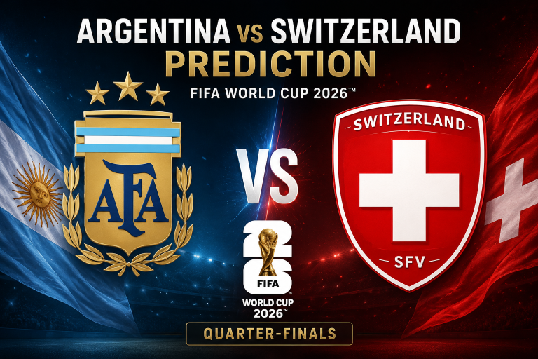Argentina vs Switzerland Prediction FIFA World Cup 2026 Quarter-finals