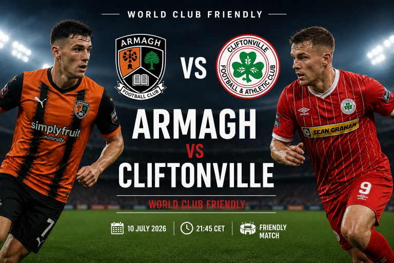 Armagh vs Cliftonville World Club Friendly