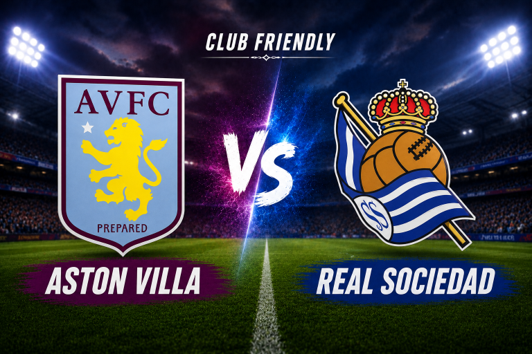 Aston Villa vs Real Sociedad Club Friendly Prediction