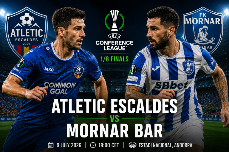 Atletic Escaldes vs Mornar Bar Conference League
