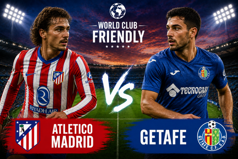 Atletico Madrid vs Getafe World Club Friendly Prediction