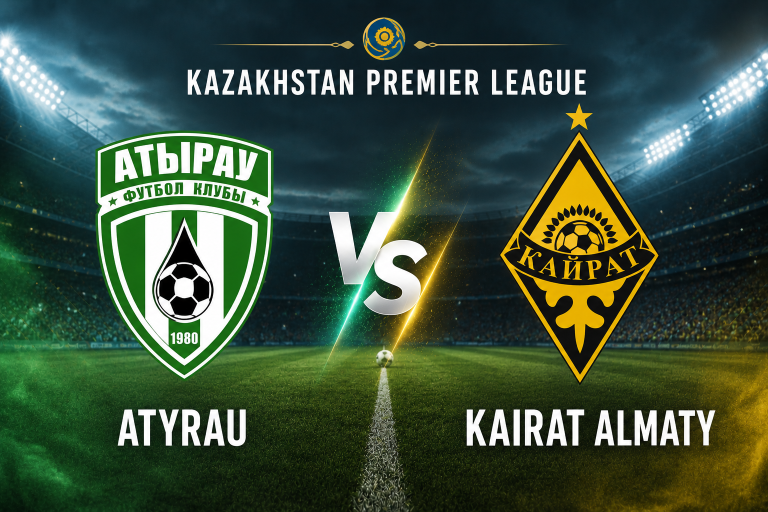 Atyrau vs Kairat Almaty Kazakhstan Premier League