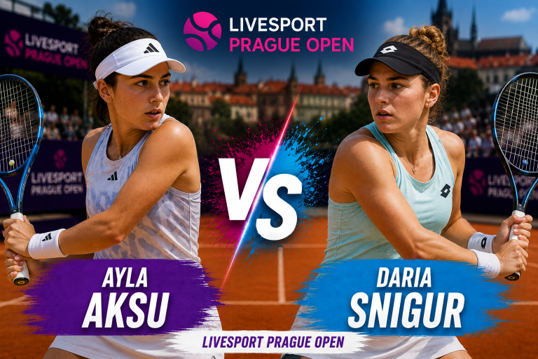 Ayla Aksu vs Daria Snigur Livesport Prague Open Prediction