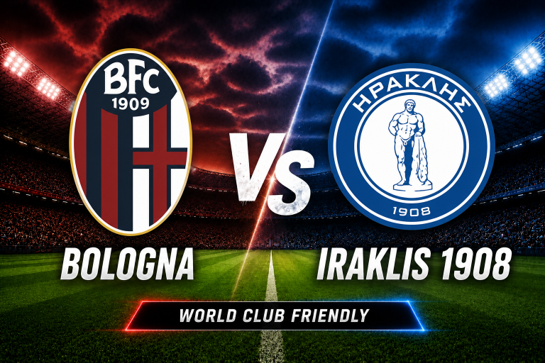 Bologna vs Iraklis 1908 World Club Friendly Prediction