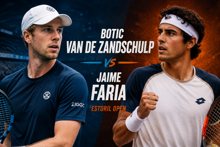 Botic van de Zandschulp vs Jaime Faria Estoril Open
