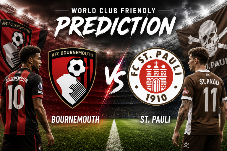 Bournemouth vs St. Pauli World Club Friendly Prediction