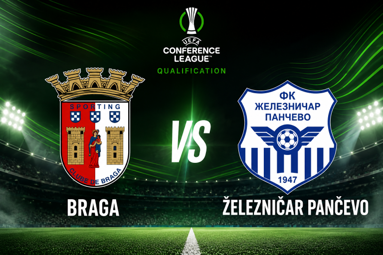Braga vs Zeleznicar Pancevo Conference League Qualification Prediction