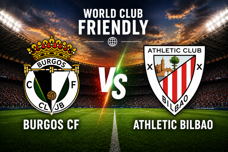 Burgos CF vs Athletic Bilbao World Club Friendly Prediction