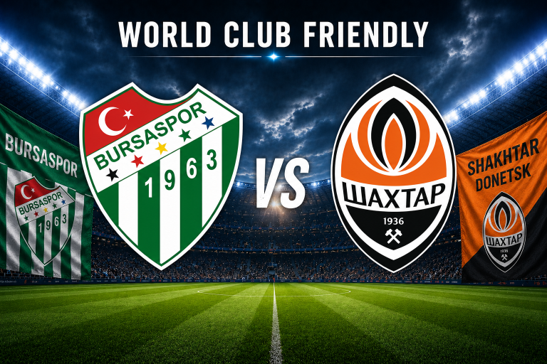 Bursaspor vs Shakhtar Donetsk World Club Friendly Prediction